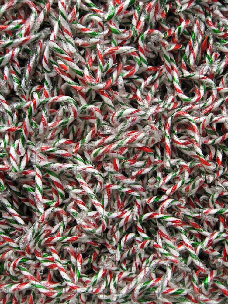 Candy Canes Jigsaw Puzzle featuring the photograph Candy Canes by Rob Huntley