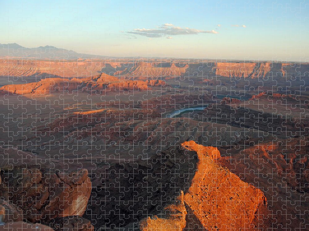 Canyonlands National Park Jigsaw Puzzle featuring the photograph Canyonlands NP Dead Horse Point 21 by JustJeffAz Photography