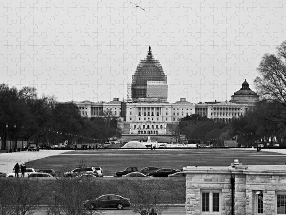 Capitol Building Jigsaw Puzzle featuring the photograph Capitol View 2 by George Taylor