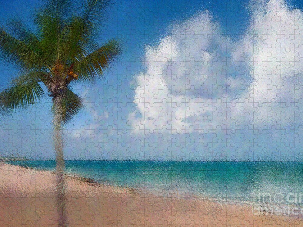 Photograph Jigsaw Puzzle featuring the photograph Caribbean Dreams by Betty LaRue