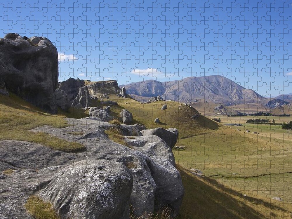 New Jigsaw Puzzle featuring the photograph Castle Hill #6 by Stuart Litoff