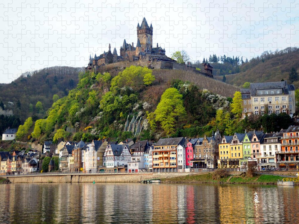 Germany Jigsaw Puzzle featuring the photograph Castle on Hill by Richard Gehlbach