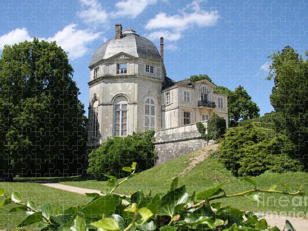 Castle Jigsaw Puzzle featuring the photograph Chateauneuf-sur-Loire by Christiane Schulze Art And Photography