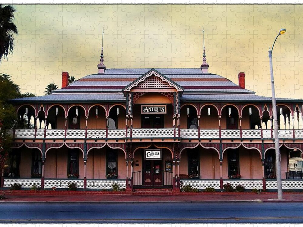 Chimes Jigsaw Puzzle featuring the photograph Chimes Antique Store by Glenn McCarthy Art and Photography