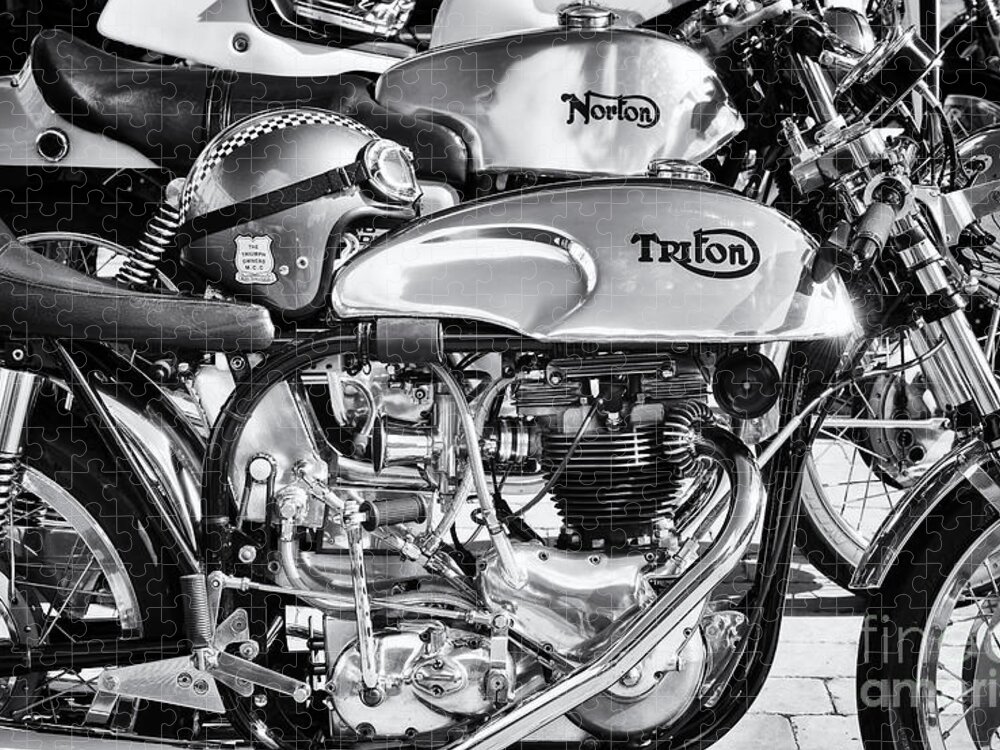 British Classic  Bikes "Triton Cafe Racer  "  Metal Sign 3 Sizes To Choose 