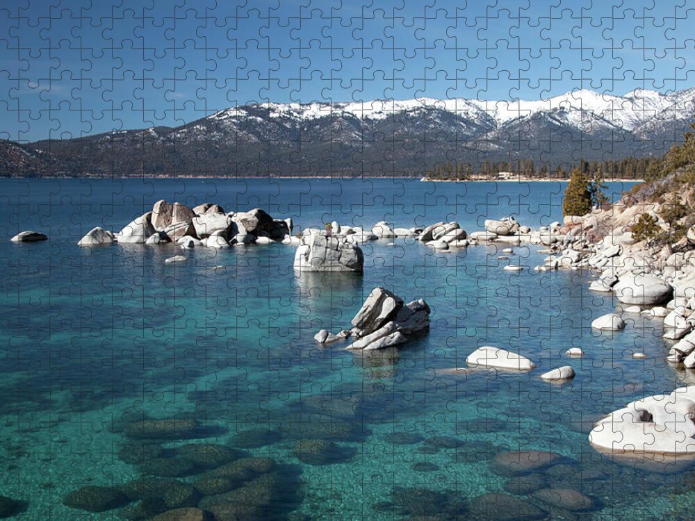 Water's Edge Jigsaw Puzzle featuring the photograph Classic Tahoe by Hairballusa