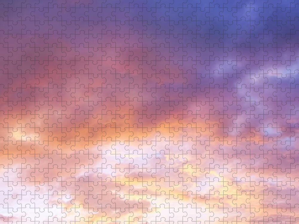 Clouds Jigsaw Puzzle featuring the photograph Cloud Panorama 8 by Dawn Eshelman