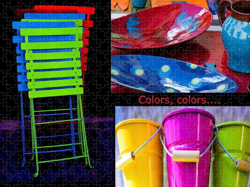 Colors Jigsaw Puzzle featuring the photograph Color your Life 1 by Dany Lison