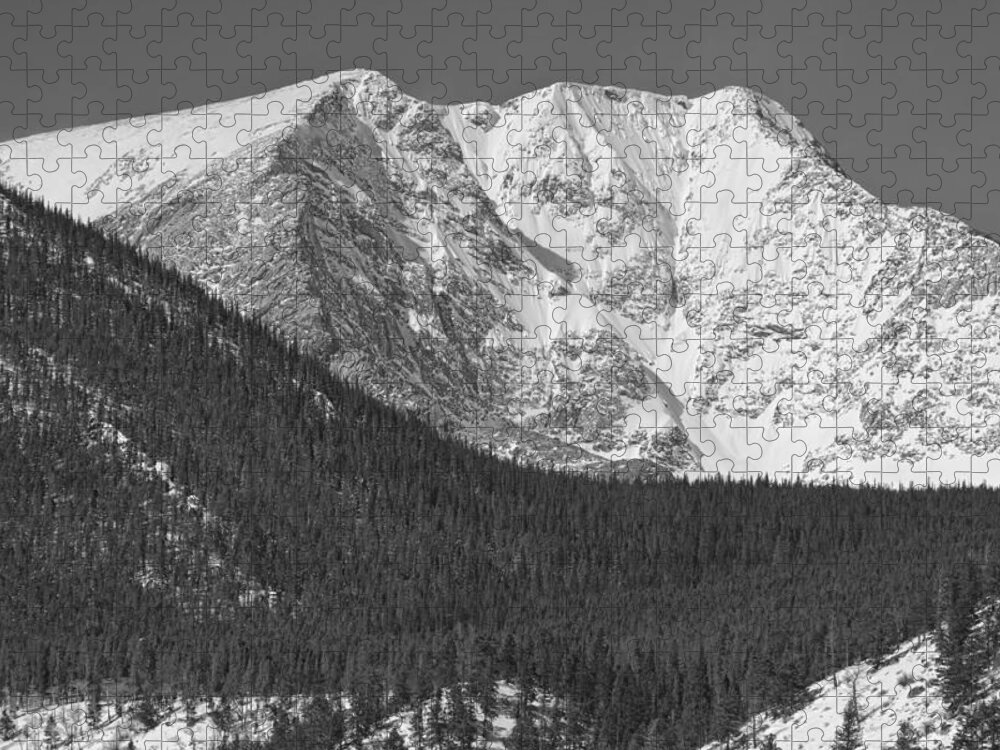 Rocky Mountains Jigsaw Puzzle featuring the photograph Colorado Ypsilon Mountain Rocky Mountain National Park by James BO Insogna