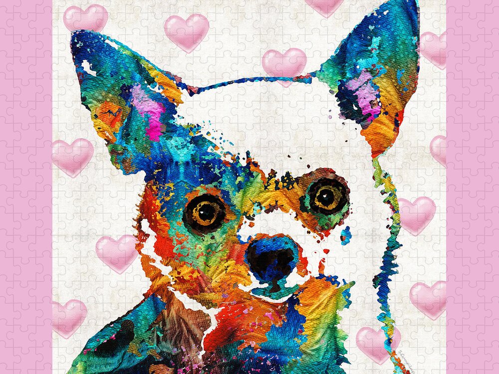 https://render.fineartamerica.com/images/rendered/default/flat/puzzle/images-medium-5/colorful-chihuahua-art-by-sharon-cummings-sharon-cummings.jpg?&targetx=105&targety=0&imagewidth=789&imageheight=750&modelwidth=1000&modelheight=750&backgroundcolor=ecb6d6&orientation=0&producttype=puzzle-18-24&brightness=726&v=6