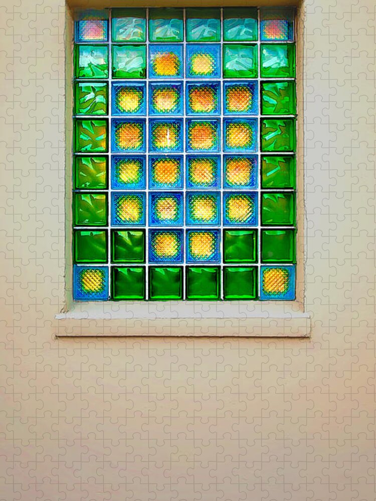 Savannah Jigsaw Puzzle featuring the photograph Colorful Savannah Window by Gary Slawsky