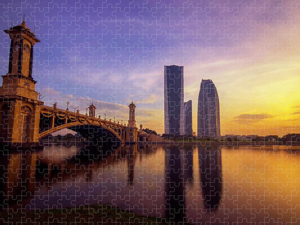 Built Structure Jigsaw Puzzle featuring the photograph Connection by I Shoot And I Share