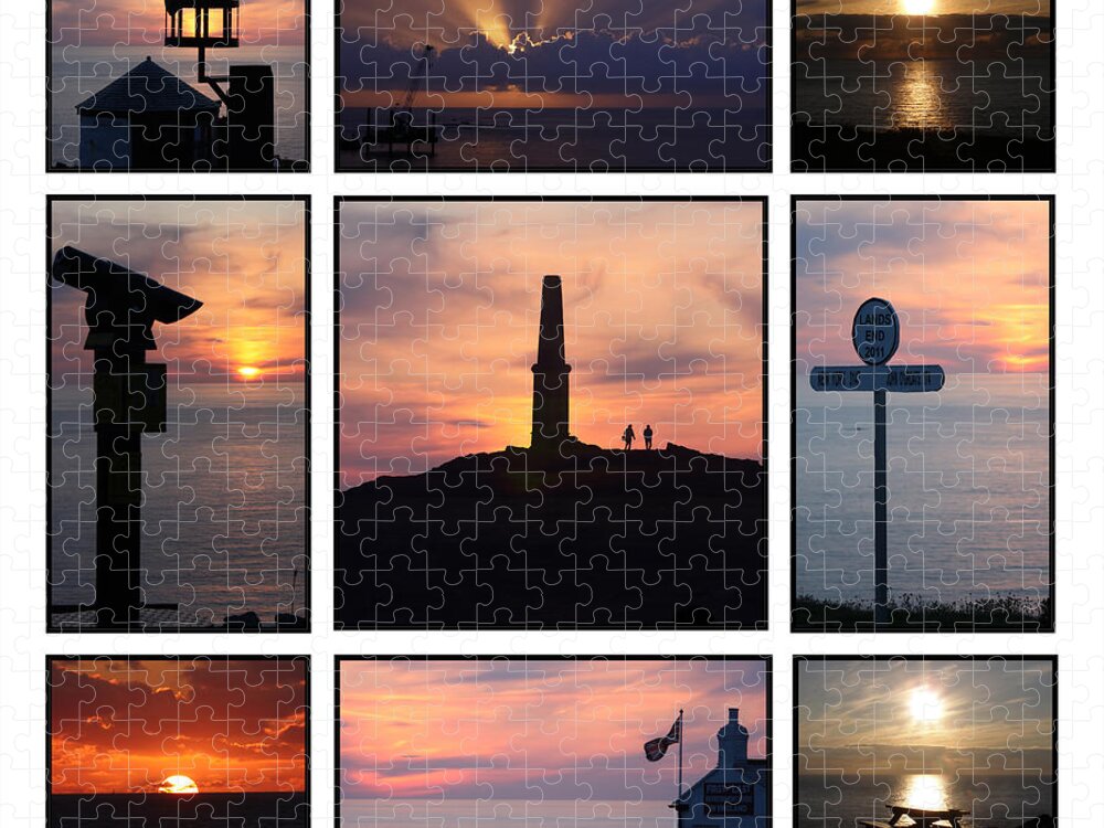 Cornwall Jigsaw Puzzle featuring the photograph Cornish Sunsets by Terri Waters