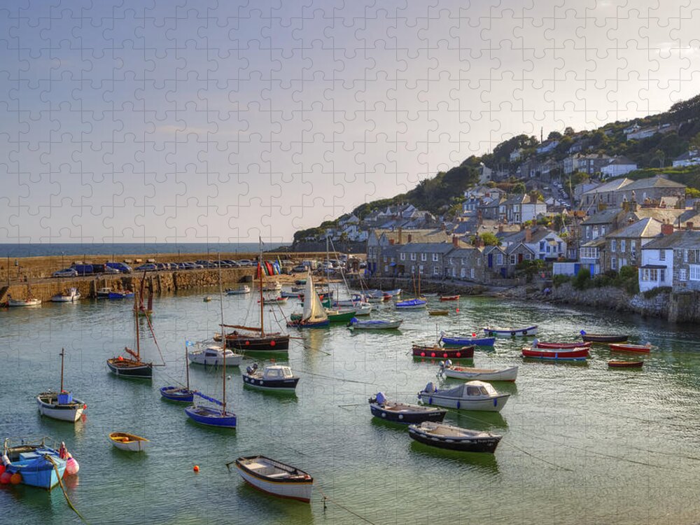 Mousehole Jigsaw Puzzle featuring the photograph Cornwall - Mousehole by Joana Kruse