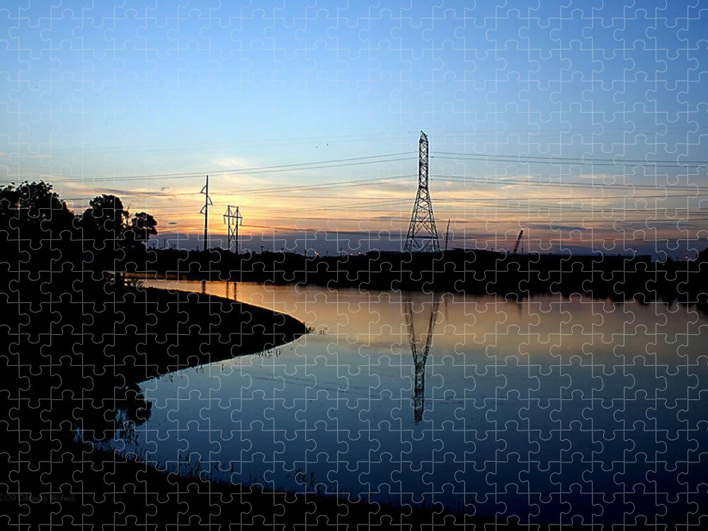 Dawn Jigsaw Puzzle featuring the photograph Crack of Dawn by Chauncy Holmes