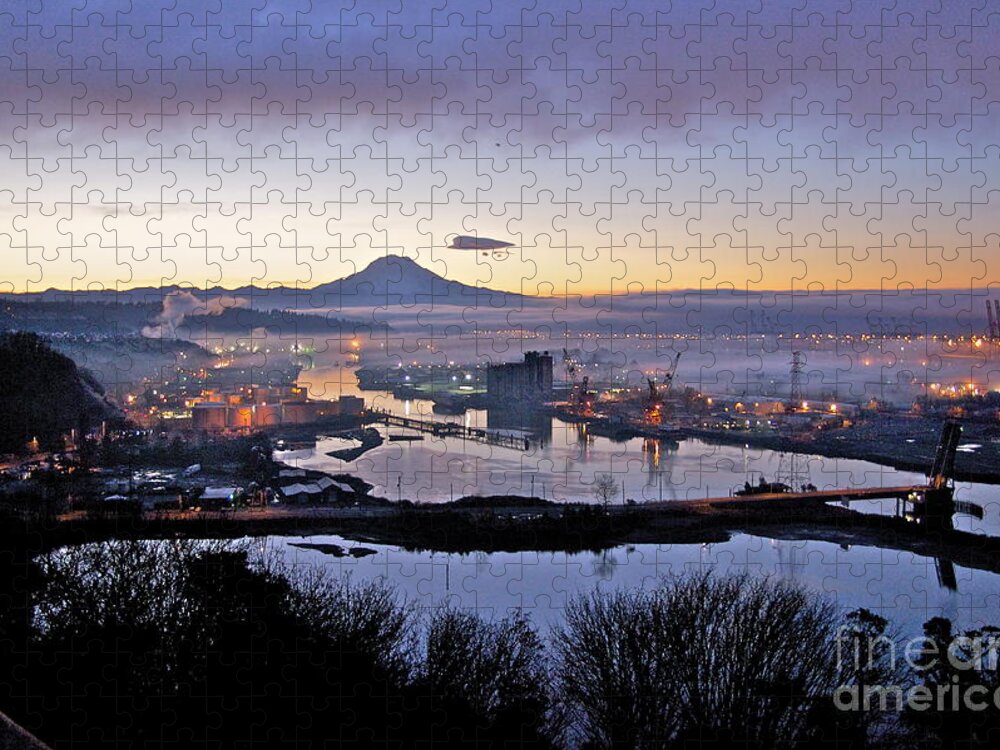 Photography Jigsaw Puzzle featuring the photograph Dawn's Early Light by Sean Griffin