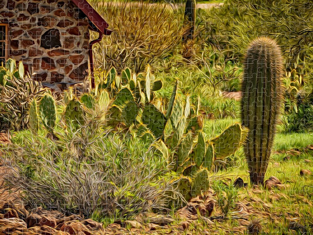 Arizona Jigsaw Puzzle featuring the photograph Desert Dream by Mark Myhaver