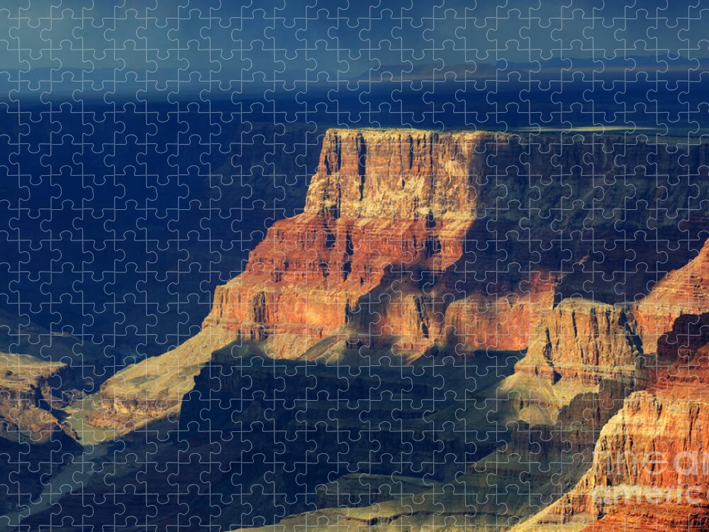 Grand Canyon Jigsaw Puzzle featuring the photograph Desert View Grand Canyon 2 by Bob Christopher