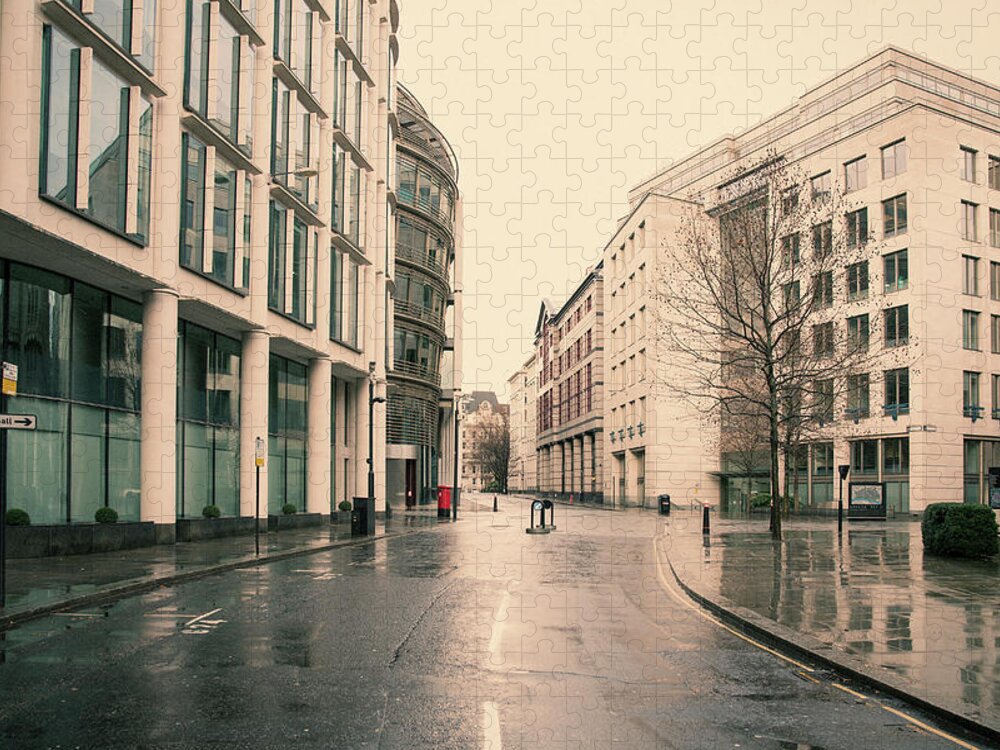Tranquility Jigsaw Puzzle featuring the photograph Deserted London 04 by Nick Dolding