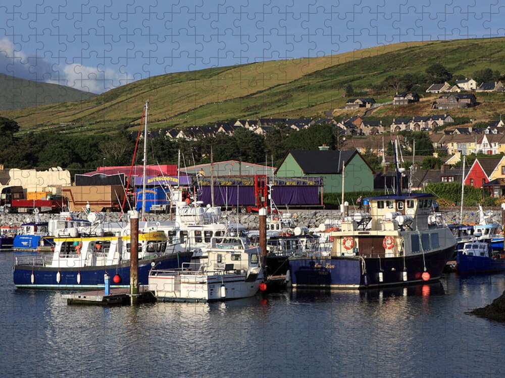 Dingle Jigsaw Puzzle featuring the photograph Dingle Harbour County Kerry Ireland by Aidan Moran