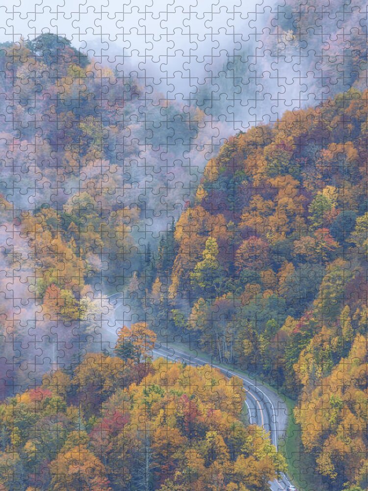 Nature Jigsaw Puzzle featuring the photograph Down Below by Chad Dutson