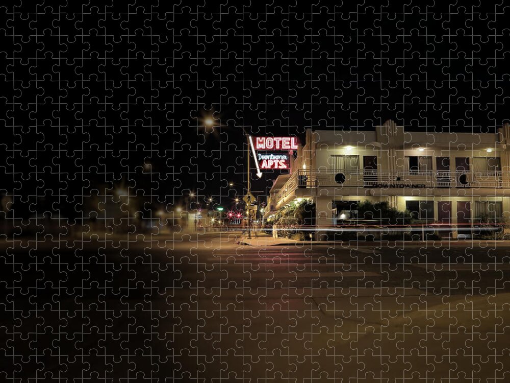 Downtown Jigsaw Puzzle featuring the photograph Downtowner by Mark Ross