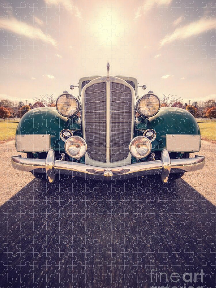 Car Jigsaw Puzzle featuring the photograph Dream Car by Edward Fielding