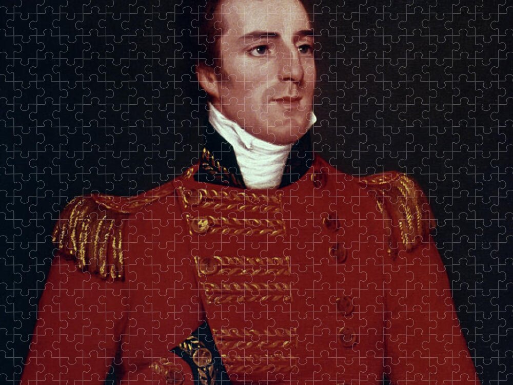 1804 Jigsaw Puzzle featuring the painting Duke Of Wellington (1769-1852) by Granger