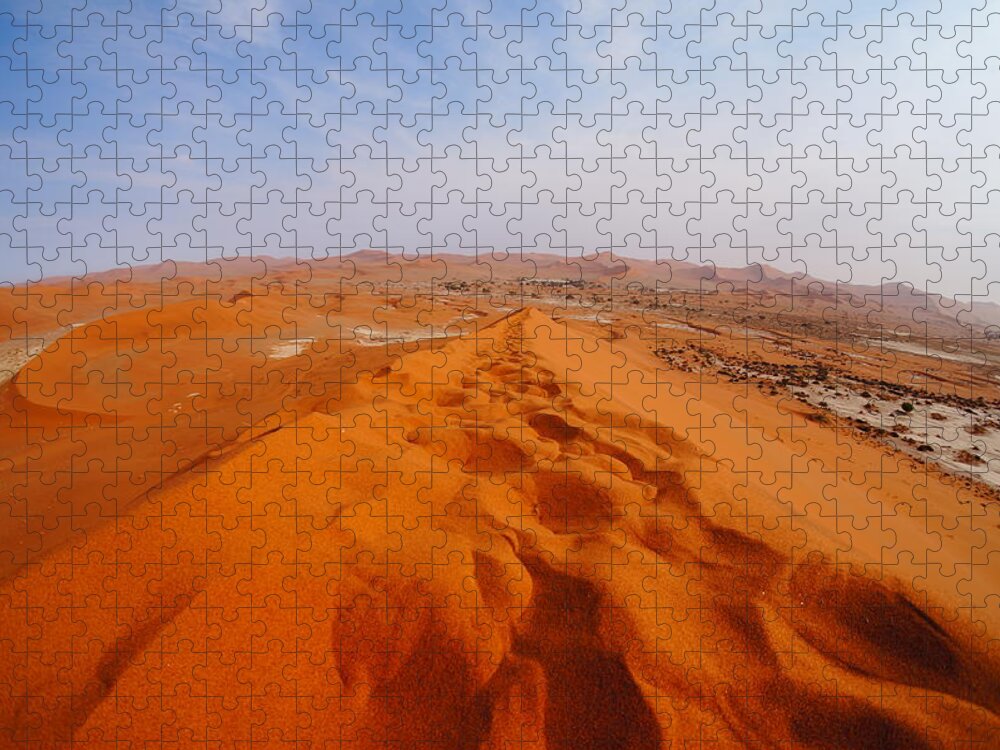 Tranquility Jigsaw Puzzle featuring the photograph Dune by Taken By Chrbhm