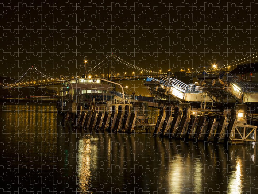 Boat Jigsaw Puzzle featuring the photograph Embarcadero Boats by Bryant Coffey