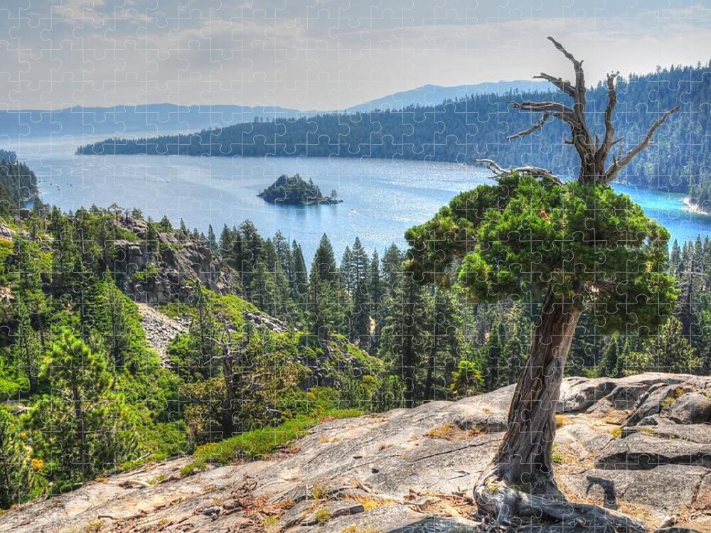 Emerald Bay Jigsaw Puzzle featuring the photograph Emerald Bay - Lake Tahoe by Bruce Friedman