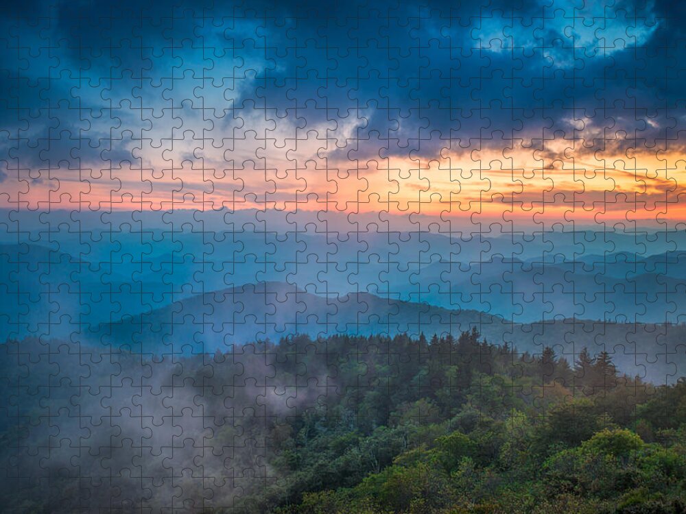 Asheville Jigsaw Puzzle featuring the photograph Exhale by Joye Ardyn Durham