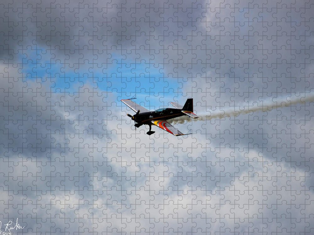 Extra 300s Jigsaw Puzzle featuring the photograph Extra 300S by Michael Rucker