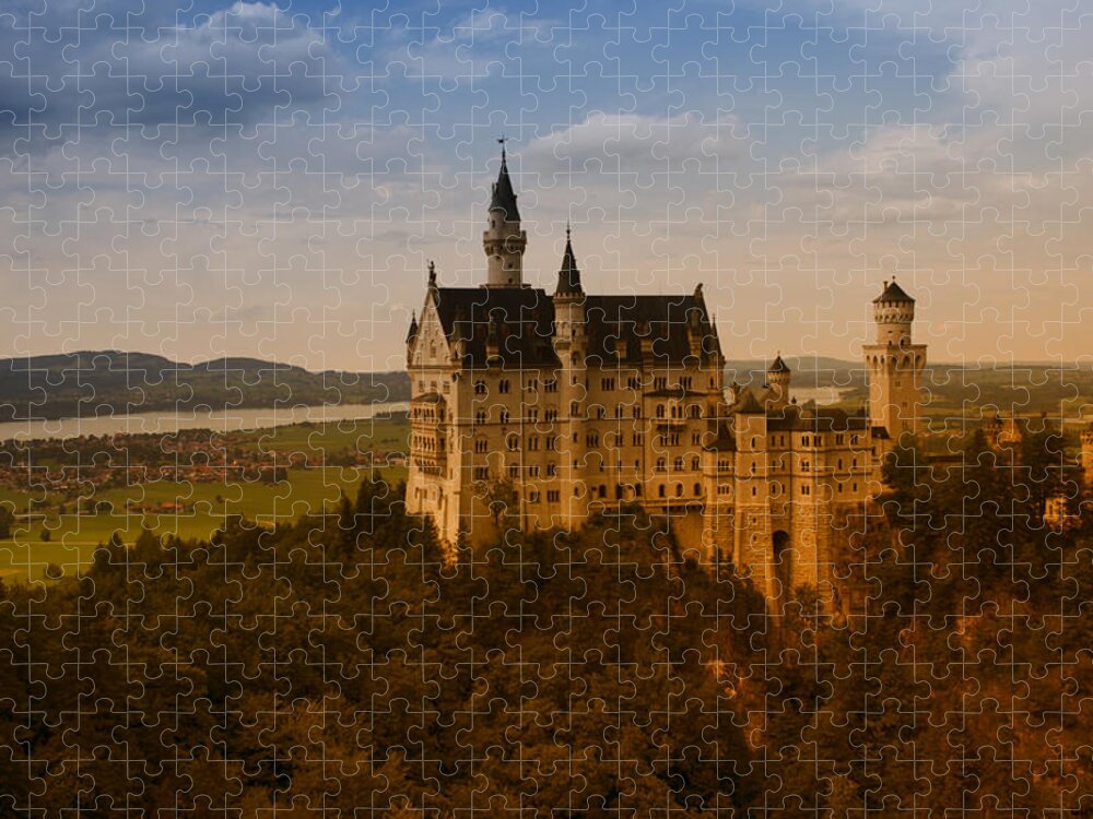 Miguel Jigsaw Puzzle featuring the photograph Fairy Tale Castle by Miguel Winterpacht