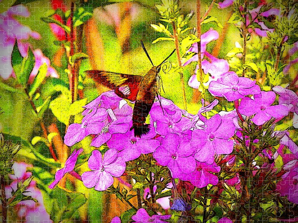Fine Art Jigsaw Puzzle featuring the photograph Fantasy Garden by Rodney Lee Williams