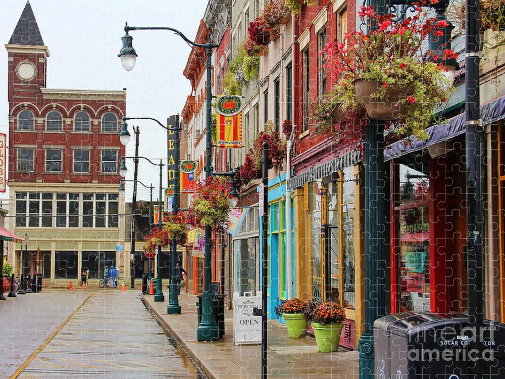 Findlay Market Jigsaw Puzzle featuring the photograph Findlay Market 0005 by Jack Schultz