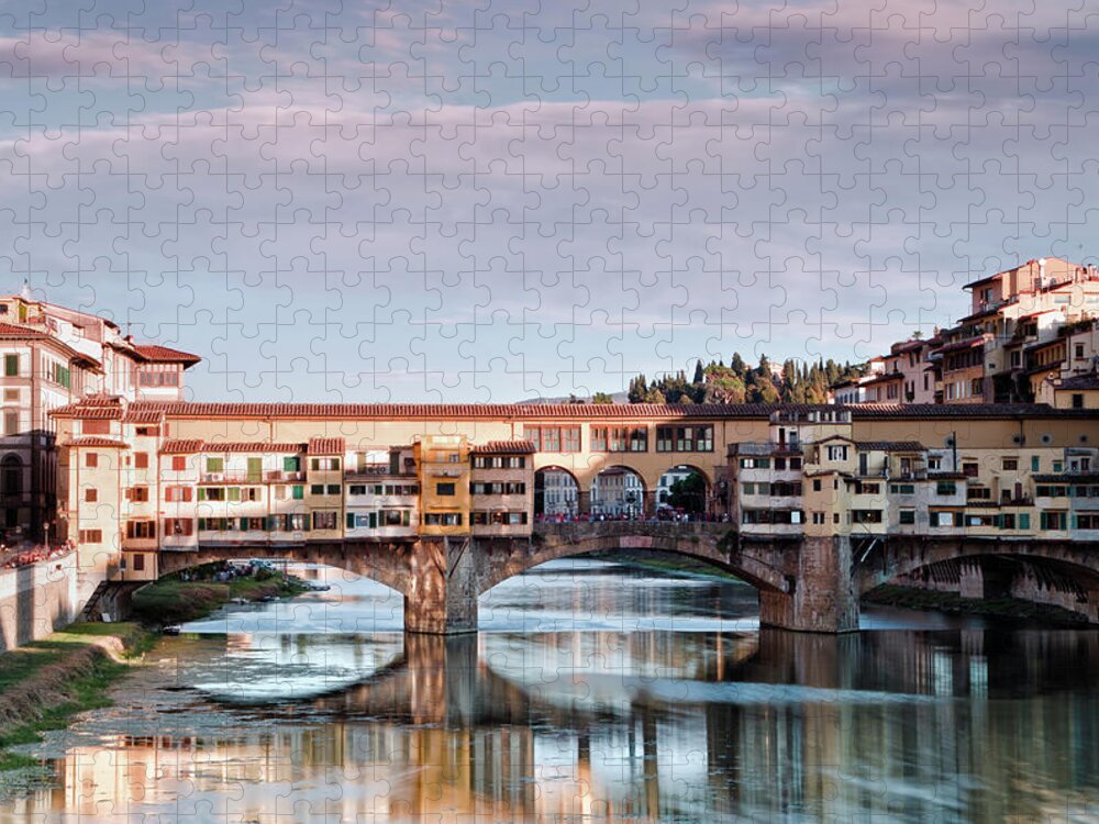 Built Structure Jigsaw Puzzle featuring the photograph Firenze by Eduleite