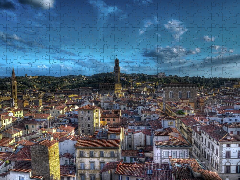 Tranquility Jigsaw Puzzle featuring the photograph Firenze, Itália by Ricardo Russi Blois