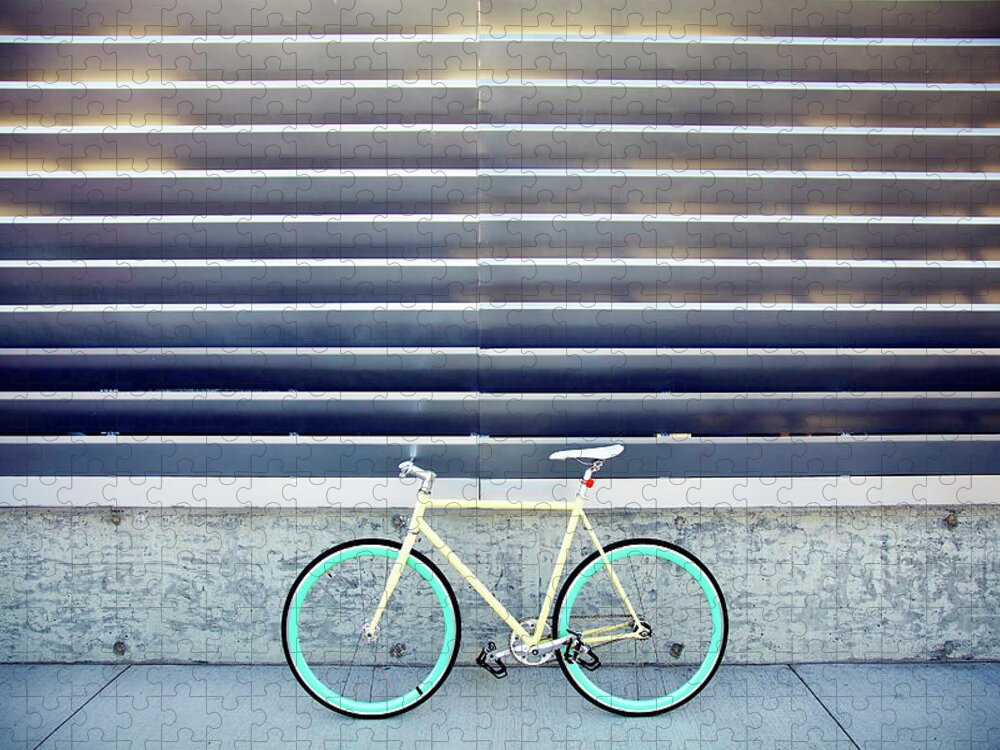 Tranquility Jigsaw Puzzle featuring the photograph Fixie by I Love Taking Photo