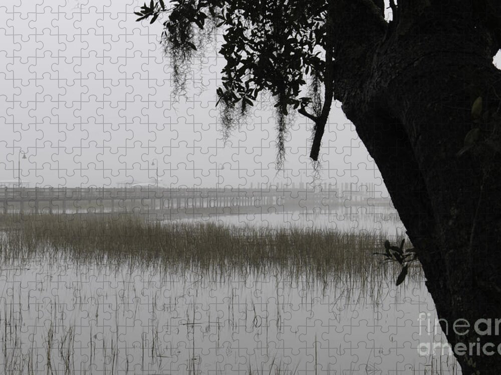 Fog Jigsaw Puzzle featuring the photograph Foggy Morning by Dale Powell