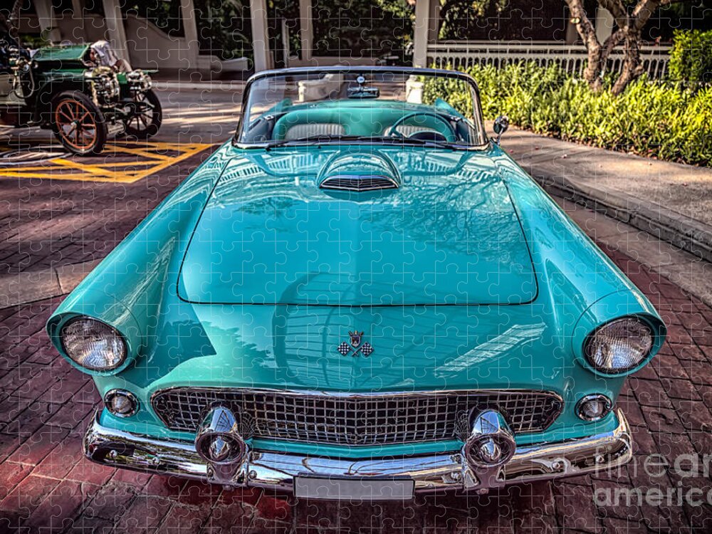 Ford Thunderbird Jigsaw Puzzle featuring the photograph Ford Thunderbird by Adrian Evans