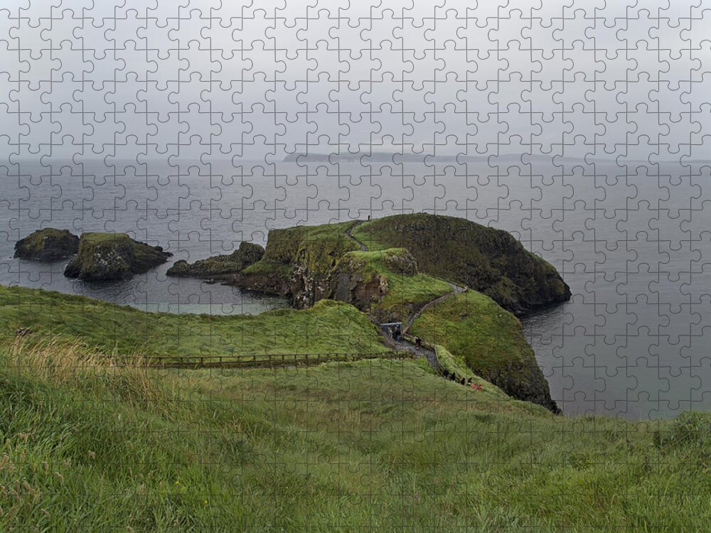 Forever Green Carrick-a-Rede Northern Ireland Jigsaw Puzzle by
