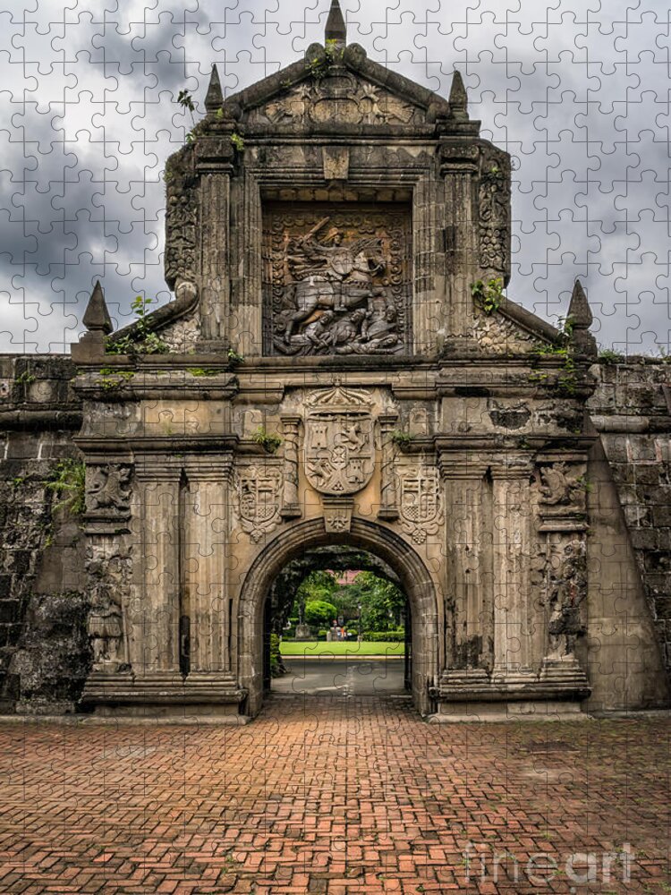Fort Santiago Jigsaw Puzzle by Adrian Evans - Pixels