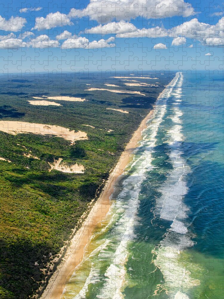 Art Jigsaw Puzzle featuring the photograph Fraser Island. Queensland Australia by Rob Huntley