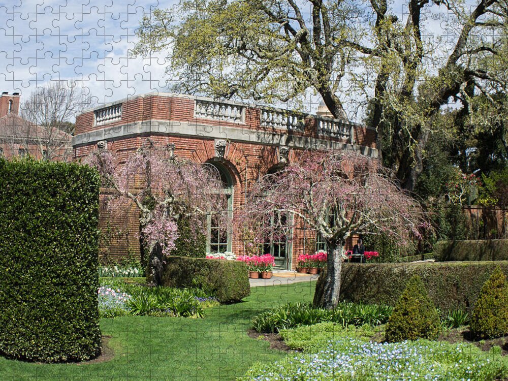 Filoli Jigsaw Puzzle featuring the photograph Garden Glory by Weir Here And There