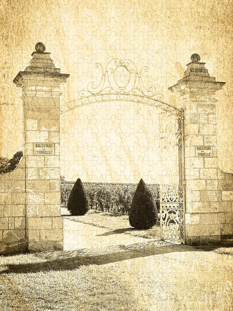 Gate Jigsaw Puzzle featuring the photograph Gateway Into The Garden by Heiko Koehrer-Wagner