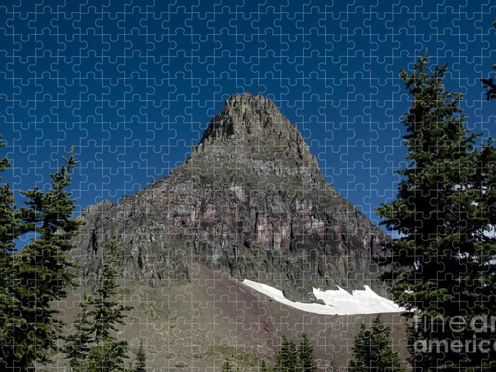 Glacier National Park Jigsaw Puzzle featuring the photograph Glacier National Park by Mark Newman