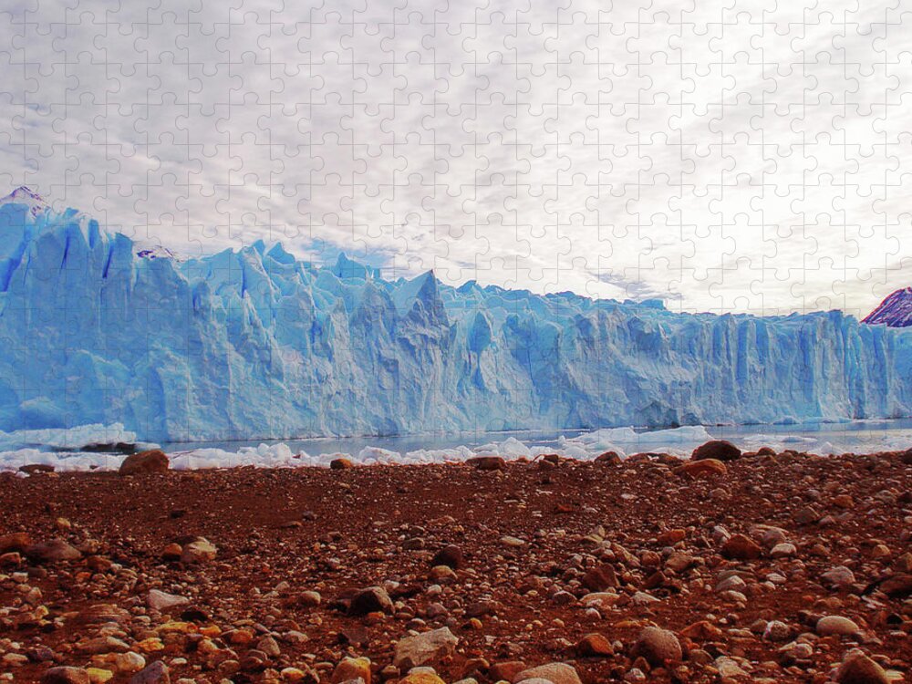 Tranquility Jigsaw Puzzle featuring the photograph Glacier Perito Moreno by Jorge Gálvez Recuero