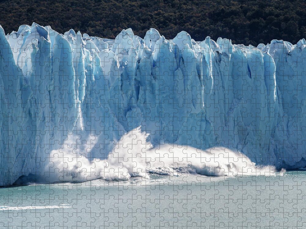 Scenics Jigsaw Puzzle featuring the photograph Glacier Perito Moreno, Patagonia by Rafax