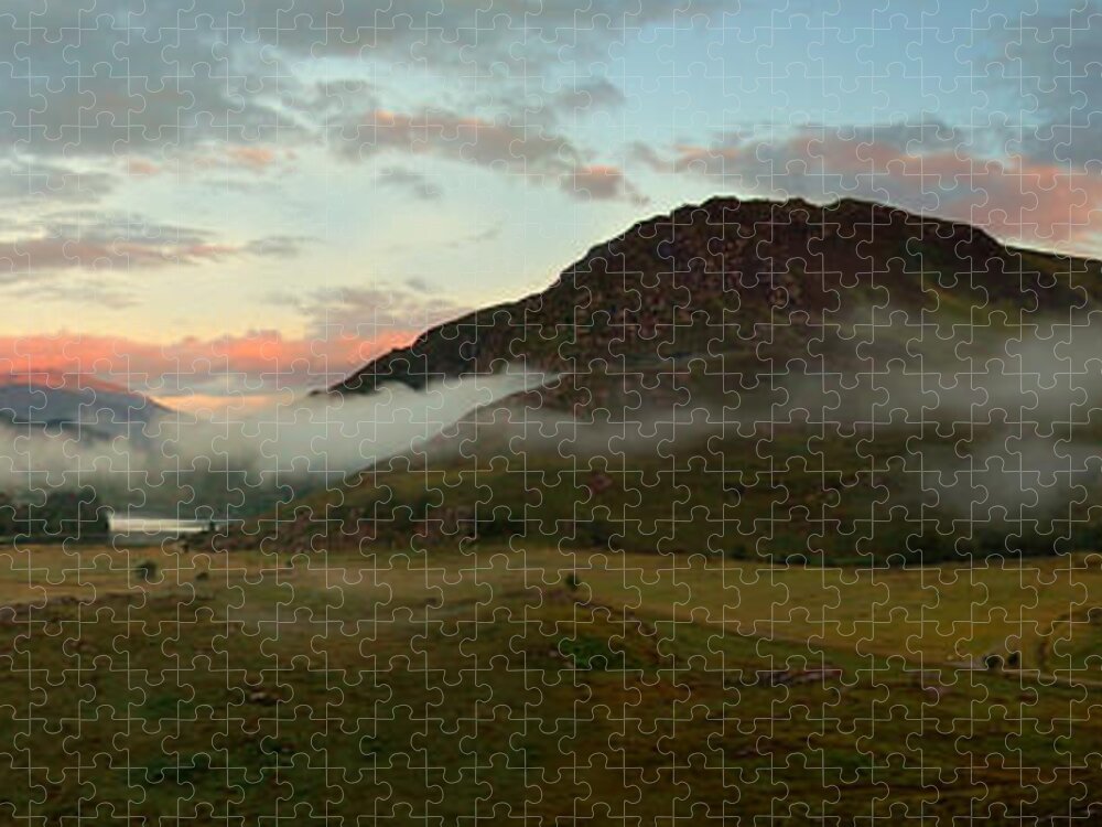 Loch A Mhuillidh Jigsaw Puzzle featuring the photograph Glen Strathfarrar by Macrae Images